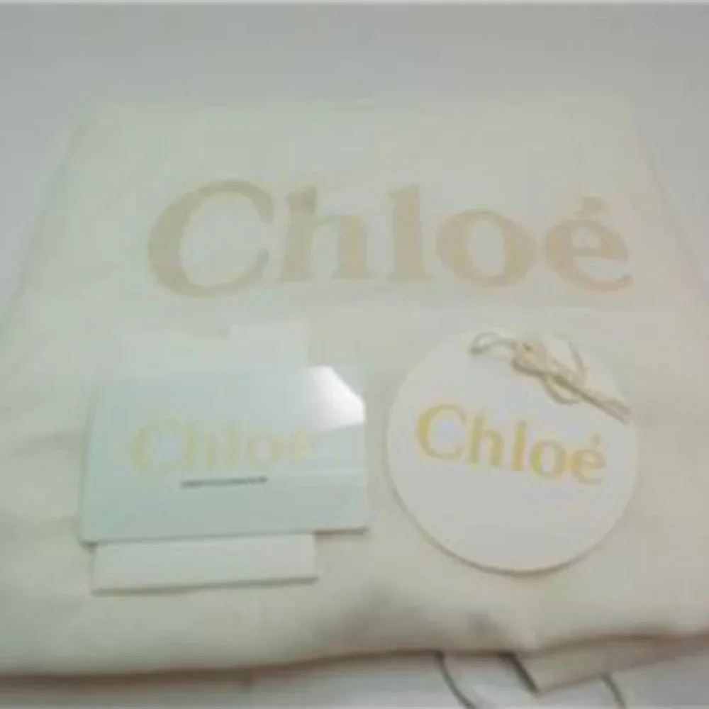 Auth Chloe Marcie Medium Shoulder Bag Leather Peal Gold - Picture 14 of 15